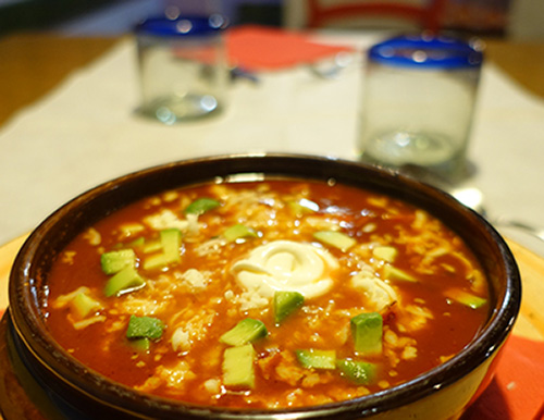 Sopa Azteca