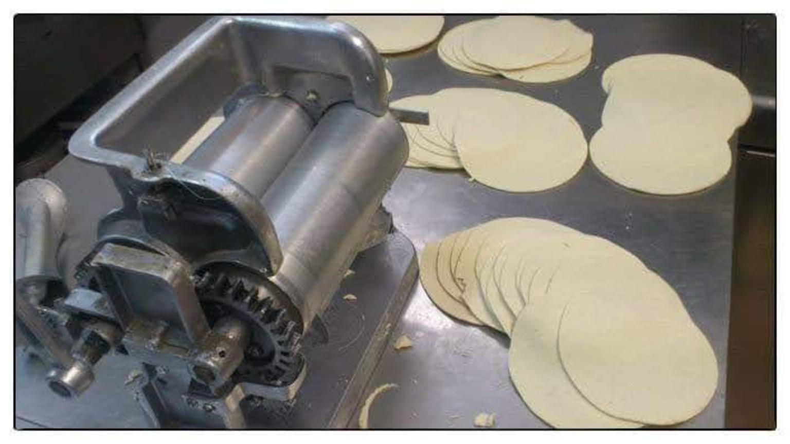 La tortilladora nella cucina di El Rey